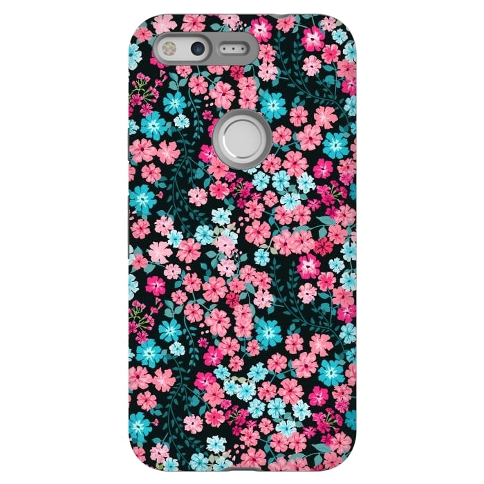 Pixel StrongFit Gorgeous Bright Pattern in Small Garden Flowers by ArtsCase
