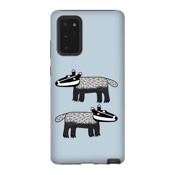 Galaxy Note 20 StrongFit Badgers by Nic Squirrell
