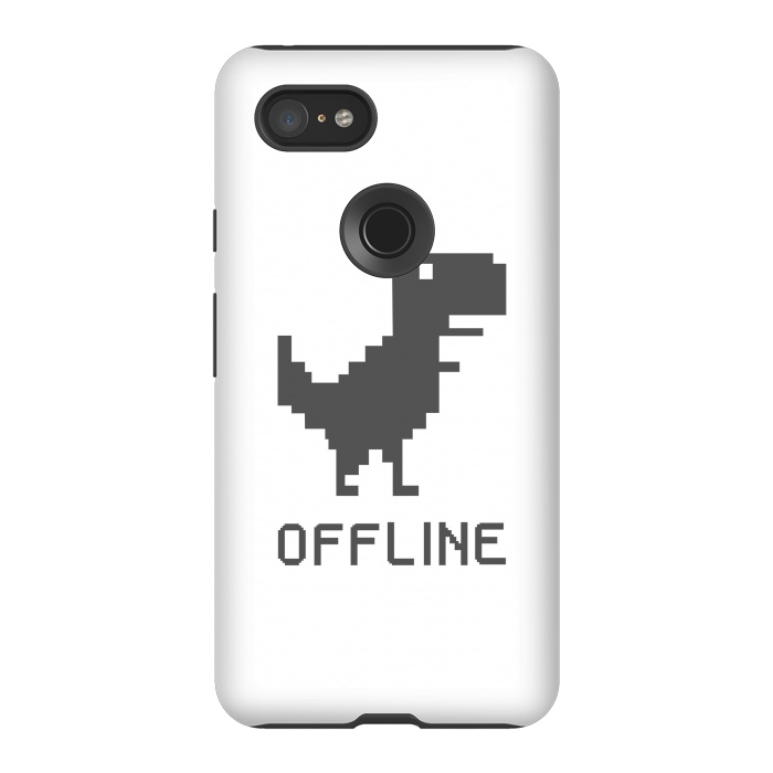 Pixel 3XL StrongFit Off Line by Coffee Man