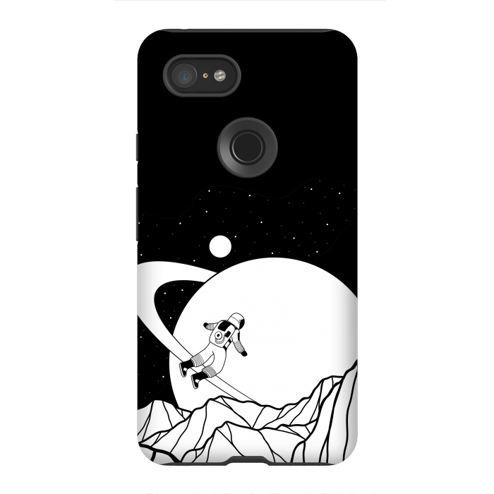 Pixel 3XL StrongFit Space walk (black and white) by Steve Wade (Swade)
