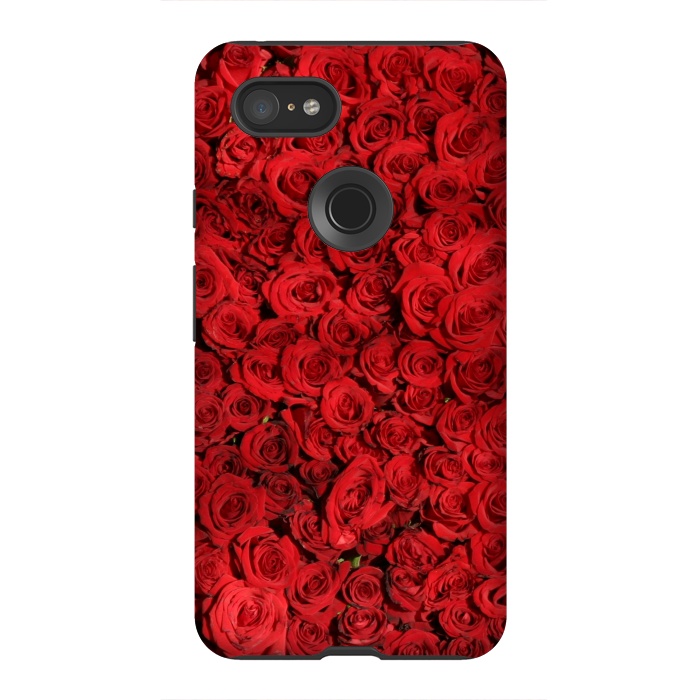 Pixel 3XL StrongFit Red Roses by Winston