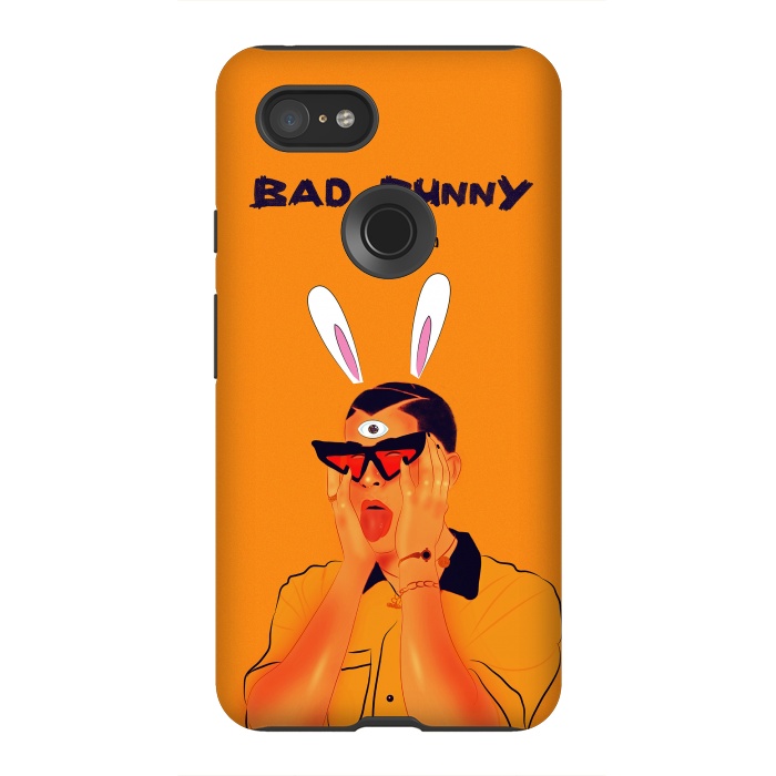 Pixel 3XL StrongFit bad bunny by stephania