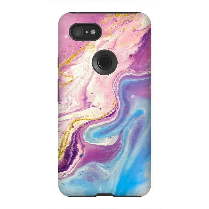 Pixel 3XL StrongFit marble o by haroulita