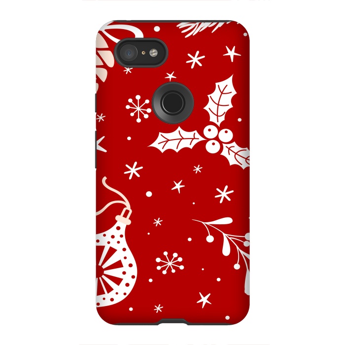 Pixel 3XL StrongFit christmas pattern by haroulita