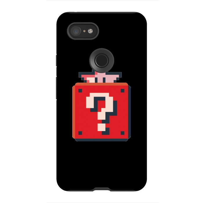 Pixel 3XL StrongFit Pixelated Mario Star by Winston