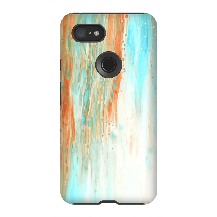 Pixel 3XL StrongFit Abstract Liquid Pattern by Creativeaxle