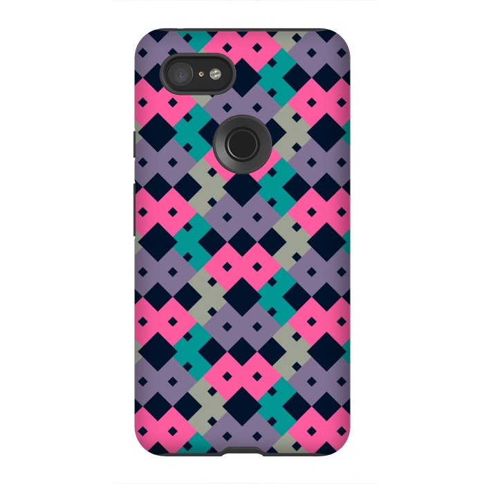 Pixel 3XL StrongFit Geo Repeat Diamond by TMSarts