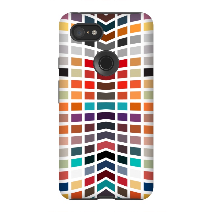 Pixel 3XL StrongFit Multi Colored by TMSarts