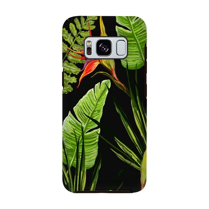 Galaxy S8 StrongFit Beautiful Vectorial Summer Floral Landscape by ArtsCase