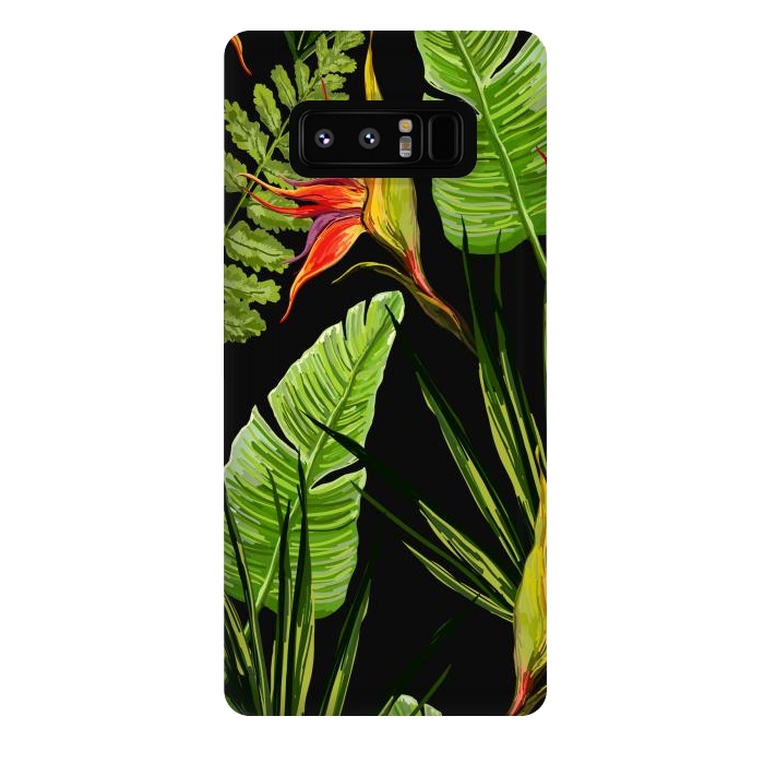 Galaxy Note 8 StrongFit Beautiful Vectorial Summer Floral Landscape by ArtsCase