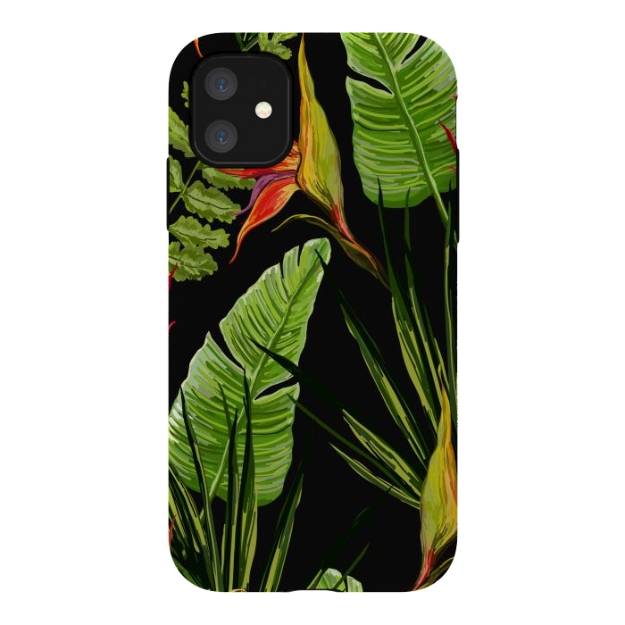 iPhone 11 StrongFit Beautiful Vectorial Summer Floral Landscape by ArtsCase