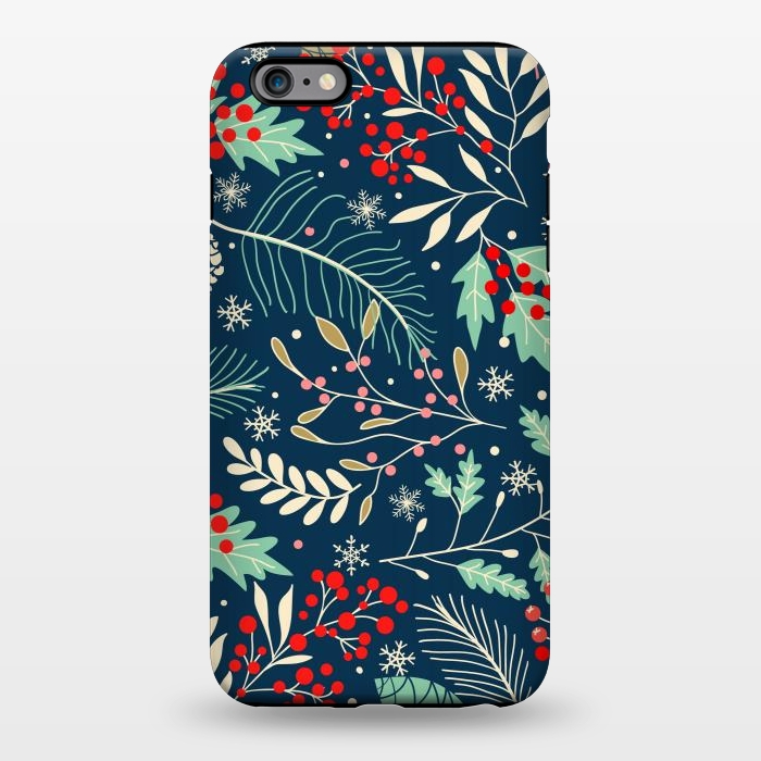 iPhone 6/6s plus StrongFit Christmas Floral Design III by ArtsCase