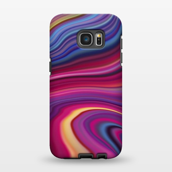 Galaxy S7 EDGE StrongFit Liquid Marble Marble - Effect by ArtsCase