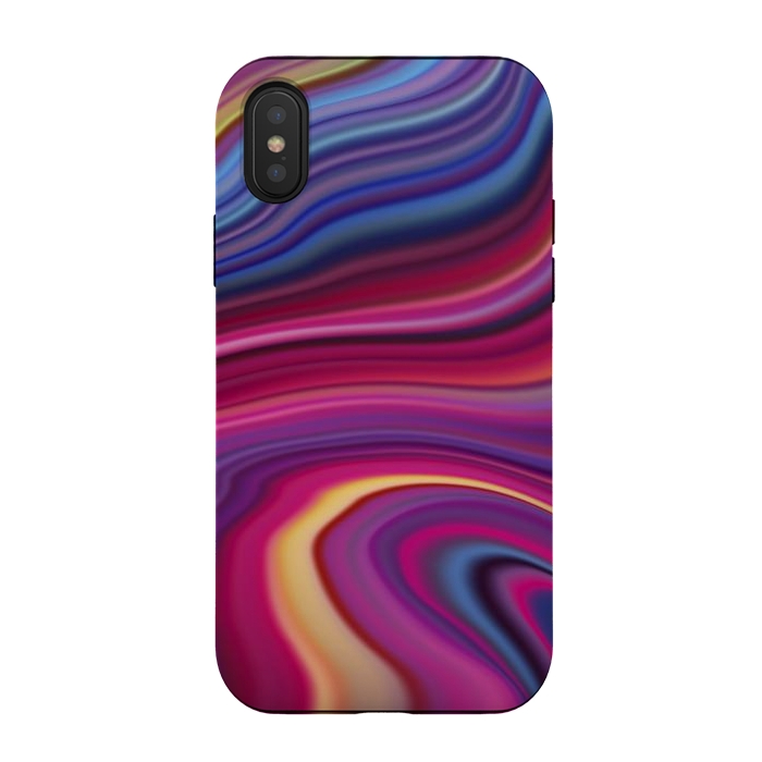 iPhone Xs / X StrongFit Liquid Marble Marble - Effect by ArtsCase