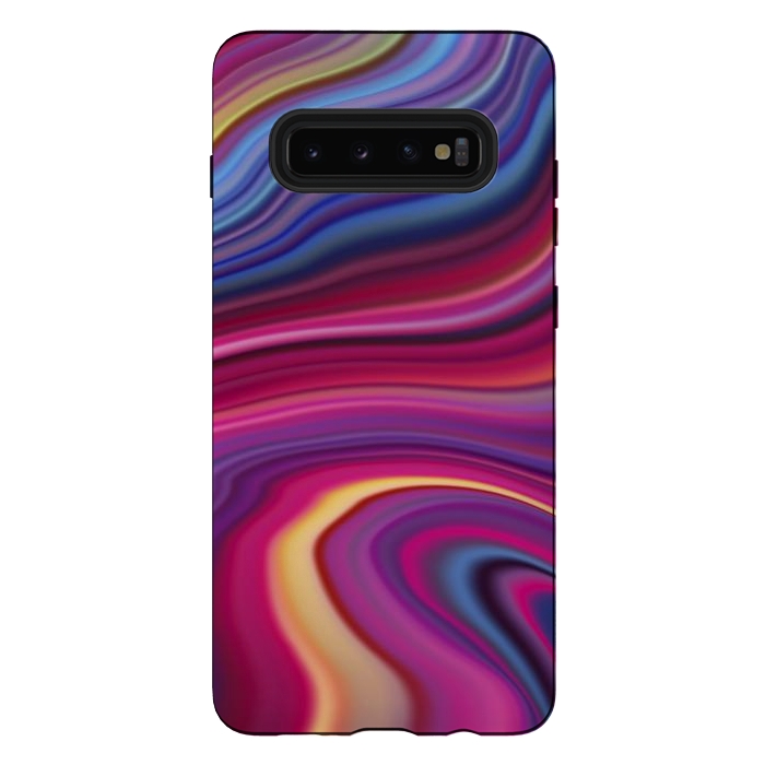Galaxy S10 plus StrongFit Liquid Marble Marble - Effect by ArtsCase