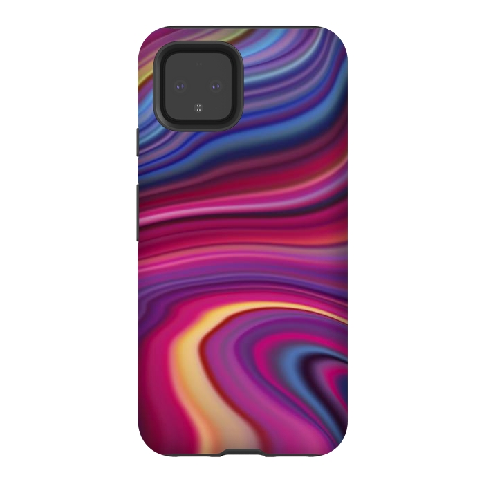 Pixel 4 StrongFit Liquid Marble Marble - Effect by ArtsCase