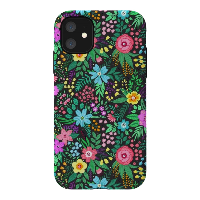 iPhone 11 StrongFit Elegant Floral Pattern III by ArtsCase