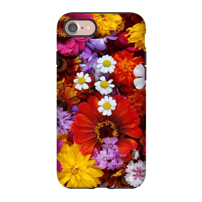 iPhone 7 StrongFit Flowers in Different Shapes and Colors V  by ArtsCase