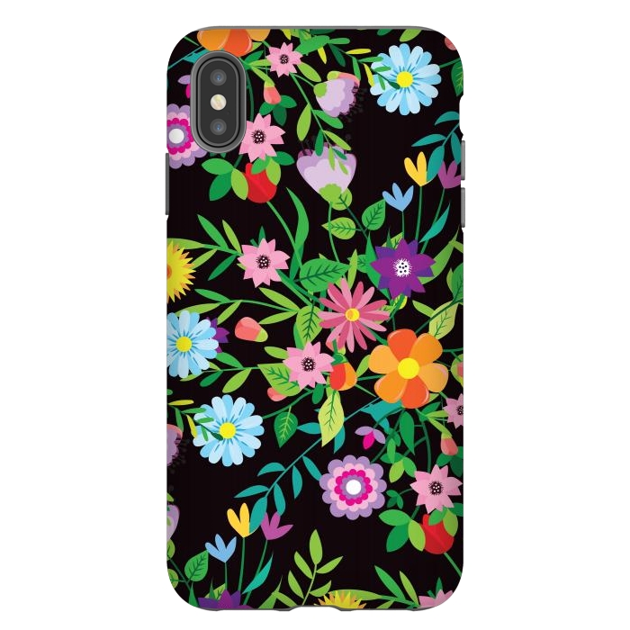 iPhone Xs Max StrongFit Pattern Doodle Spring by ArtsCase