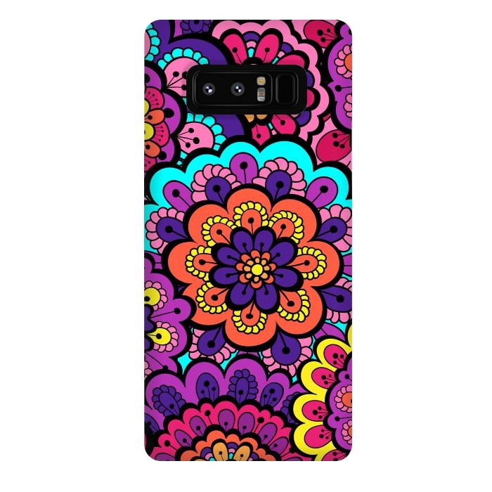Galaxy Note 8 StrongFit Patterns Doodle Spring XII by ArtsCase