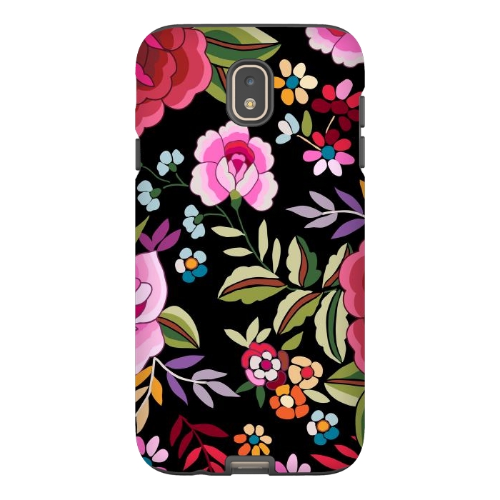 Galaxy J7 StrongFit Sweet Pink Flowers by ArtsCase