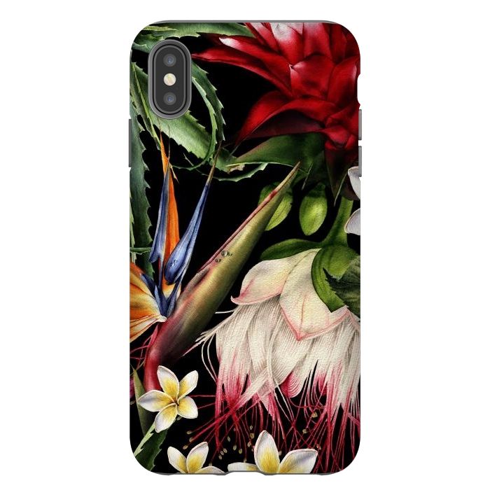 iPhone Xs Max StrongFit Tropical Design Flowers 000 by ArtsCase