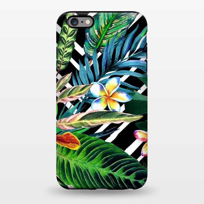 iPhone 6/6s plus StrongFit Tropical Design Flowers by ArtsCase