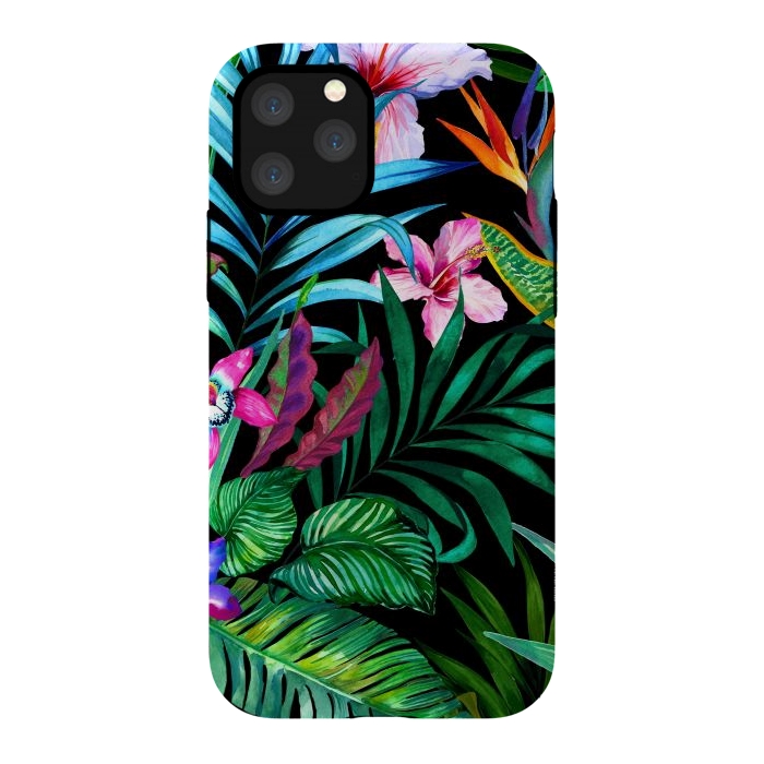 iPhone 11 Pro StrongFit Tropical Exotic Pattern by ArtsCase