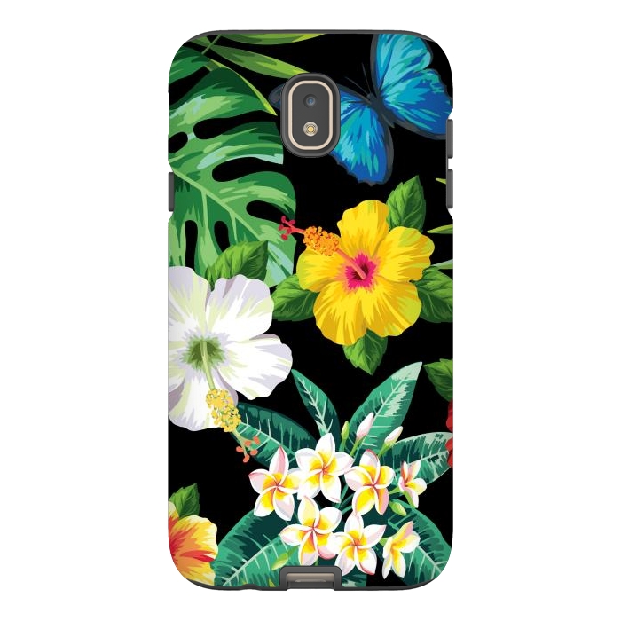 Galaxy J7 StrongFit Tropical Flowers 1 by ArtsCase