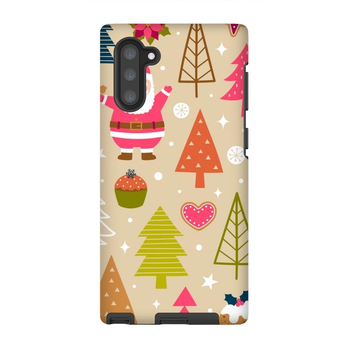 Galaxy Note 10 StrongFit Cute Santa Claus by ArtsCase