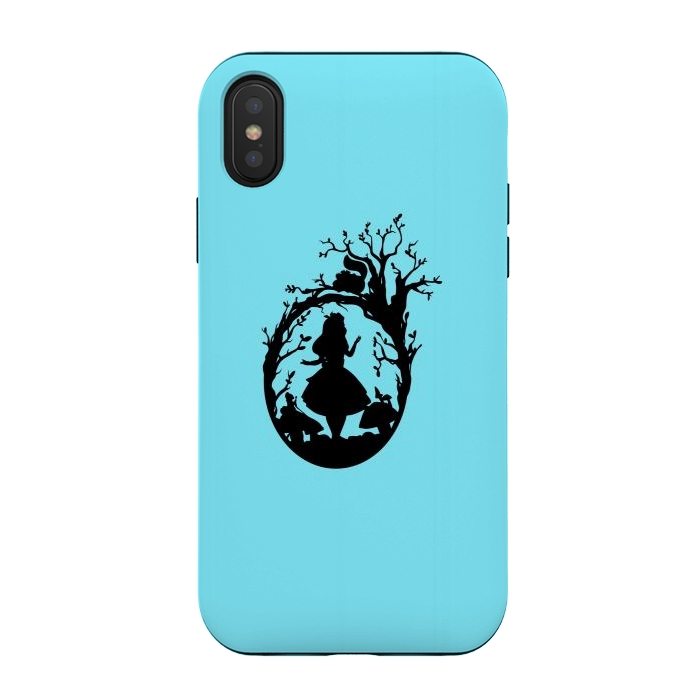 iPhone Xs / X StrongFit Alice in wonderland  by Winston