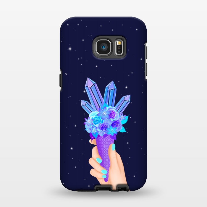 Galaxy S7 EDGE StrongFit Crystal ice cream by Jms
