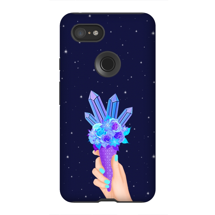 Pixel 3XL StrongFit Crystal ice cream by Jms