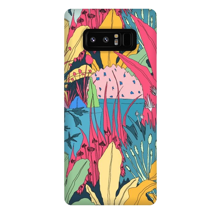 Galaxy Note 8 StrongFit Late summer garden by Steve Wade (Swade)