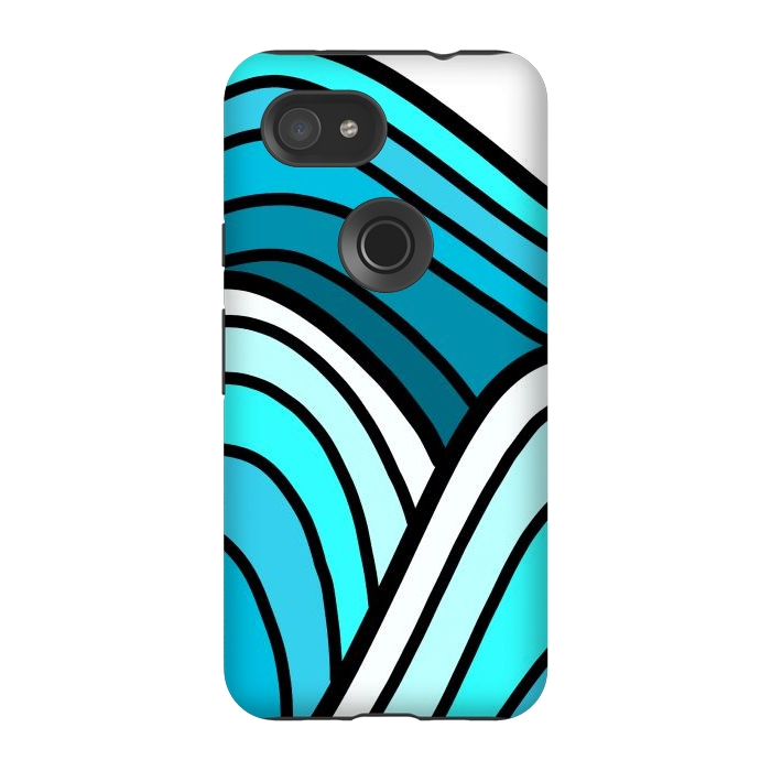 Pixel 3A StrongFit 3 waves of the ocean by Steve Wade (Swade)