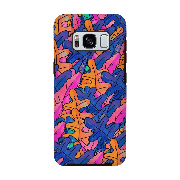 Galaxy S8 StrongFit summer autumn leaves by Steve Wade (Swade)