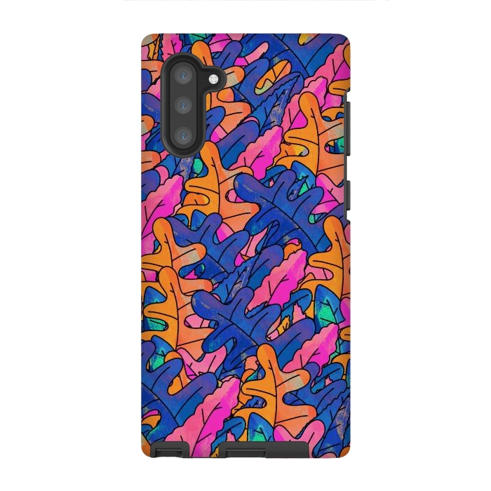 Galaxy Note 10 StrongFit summer autumn leaves by Steve Wade (Swade)
