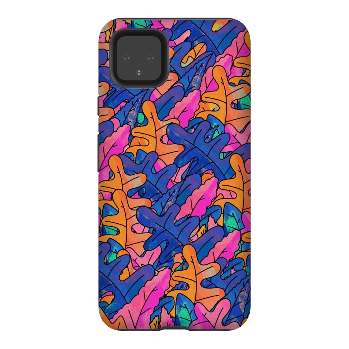 Pixel 4XL StrongFit summer autumn leaves by Steve Wade (Swade)