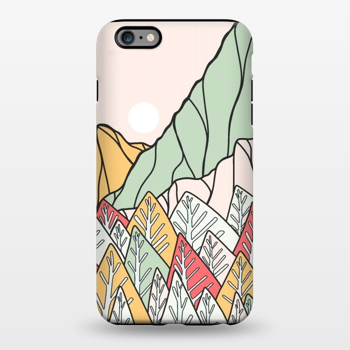 iPhone 6/6s plus StrongFit Autumnal forest mountains by Steve Wade (Swade)