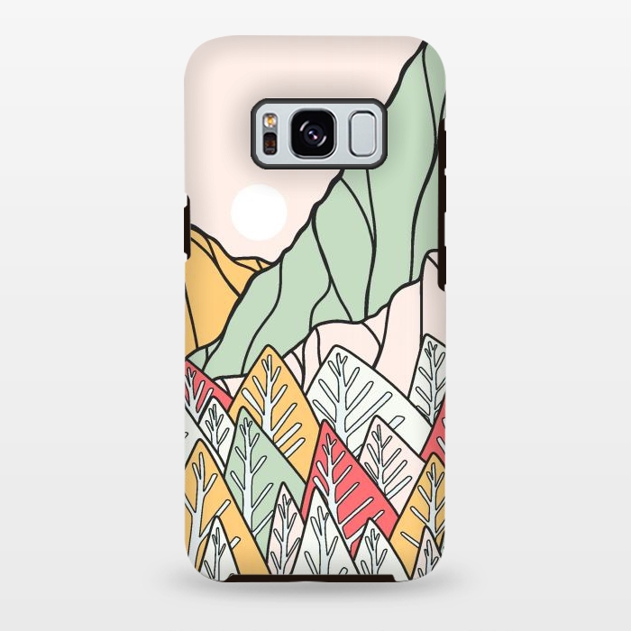 Galaxy S8 plus StrongFit Autumnal forest mountains by Steve Wade (Swade)