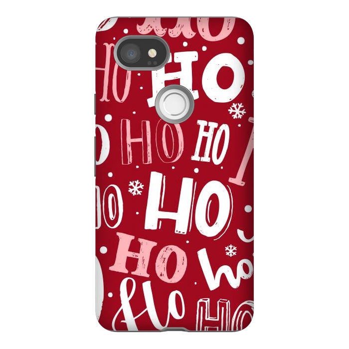 Pixel 2XL StrongFit Christsmas HO HO HO by ArtsCase