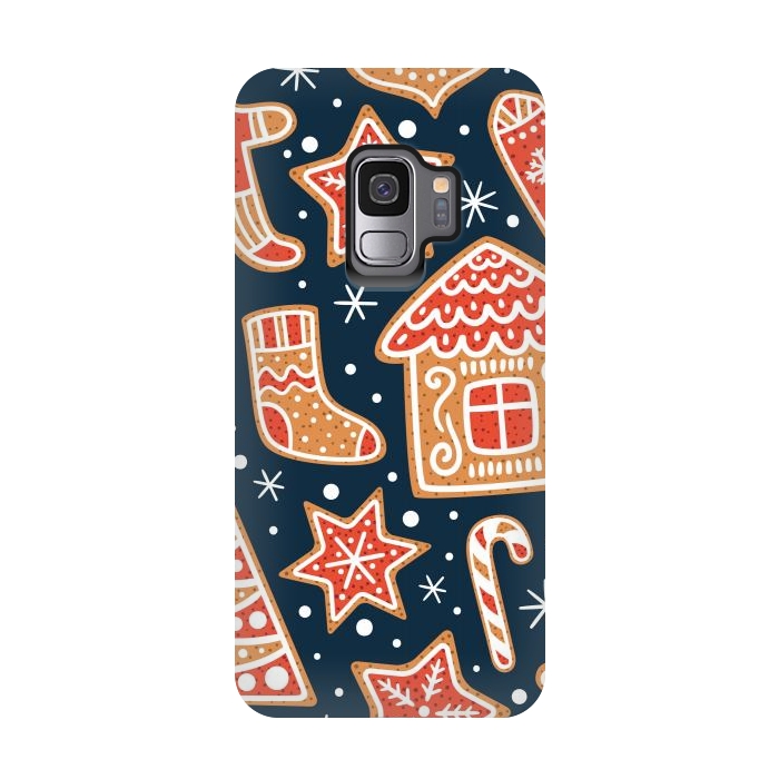 Galaxy S9 StrongFit Hello Christmas by ArtsCase