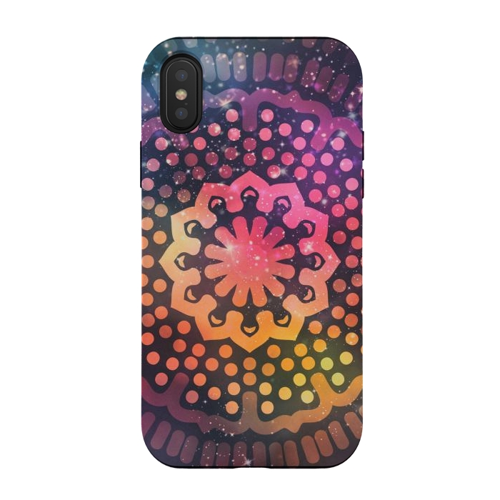 iPhone Xs / X StrongFit Mandala Abstract Graphic Design VIII by ArtsCase