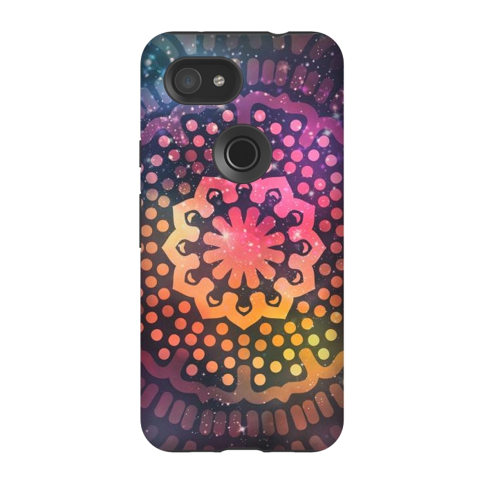 Pixel 3A StrongFit Mandala Abstract Graphic Design VIII by ArtsCase