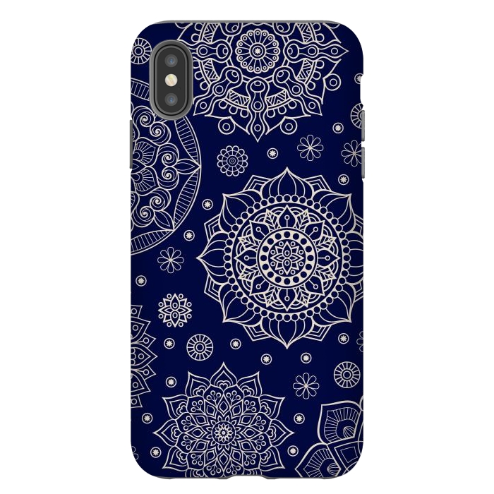 iPhone Xs Max StrongFit Mandala Pattern with Vintage Decorative Elements by ArtsCase