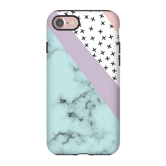iPhone 7 StrongFit Minimum Creative Marble by ArtsCase