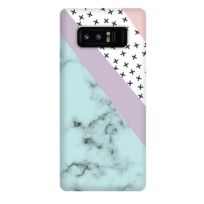 Galaxy Note 8 StrongFit Minimum Creative Marble by ArtsCase
