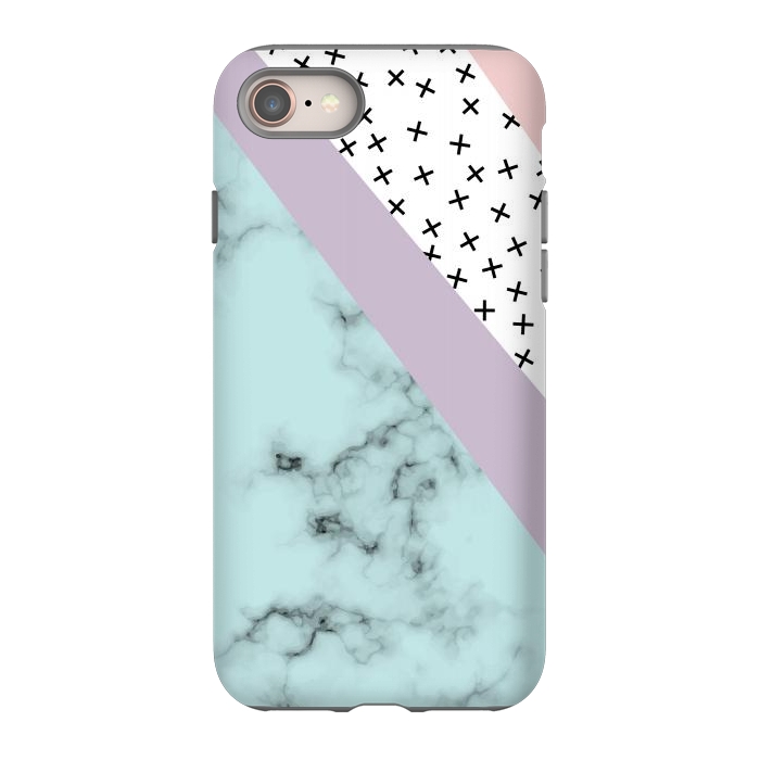 iPhone 8 StrongFit Minimum Creative Marble by ArtsCase