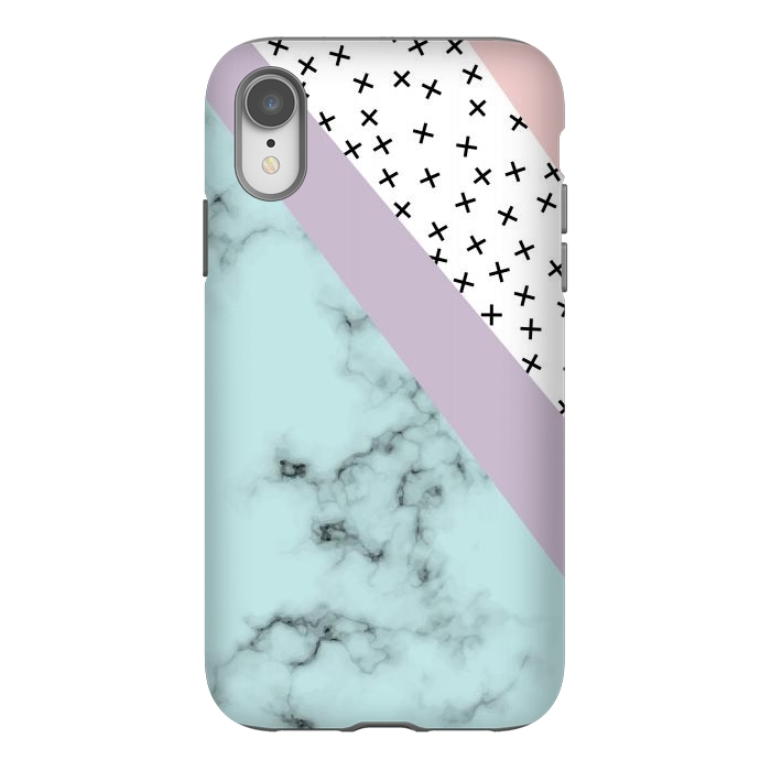 iPhone Xr StrongFit Minimum Creative Marble by ArtsCase