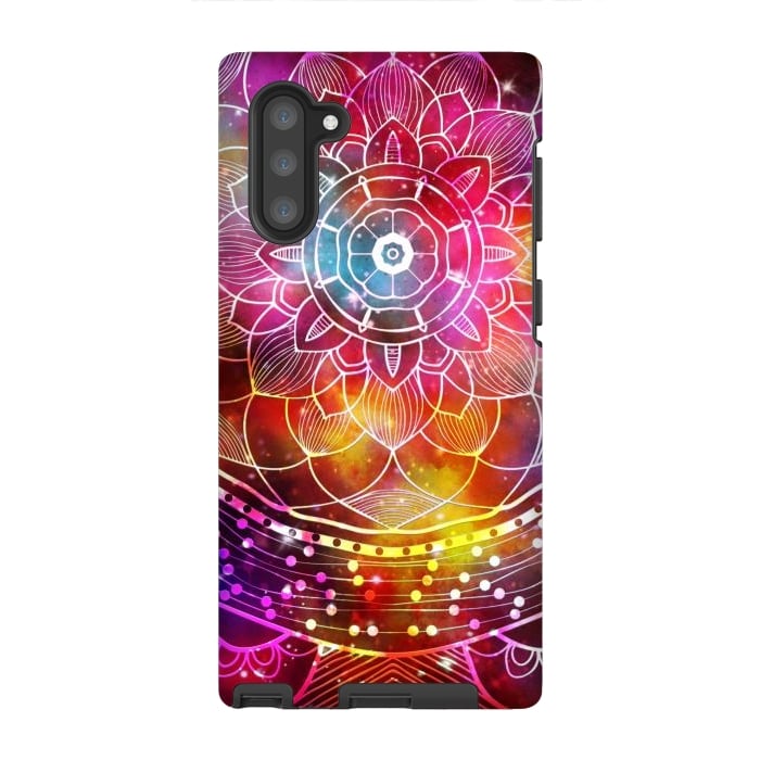 Galaxy Note 10 StrongFit Modern Design Galaxy Mandala by ArtsCase